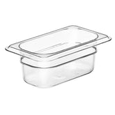 Cambro Clear 1/9 Polycarbonate Gastronorm Pan 0.57L